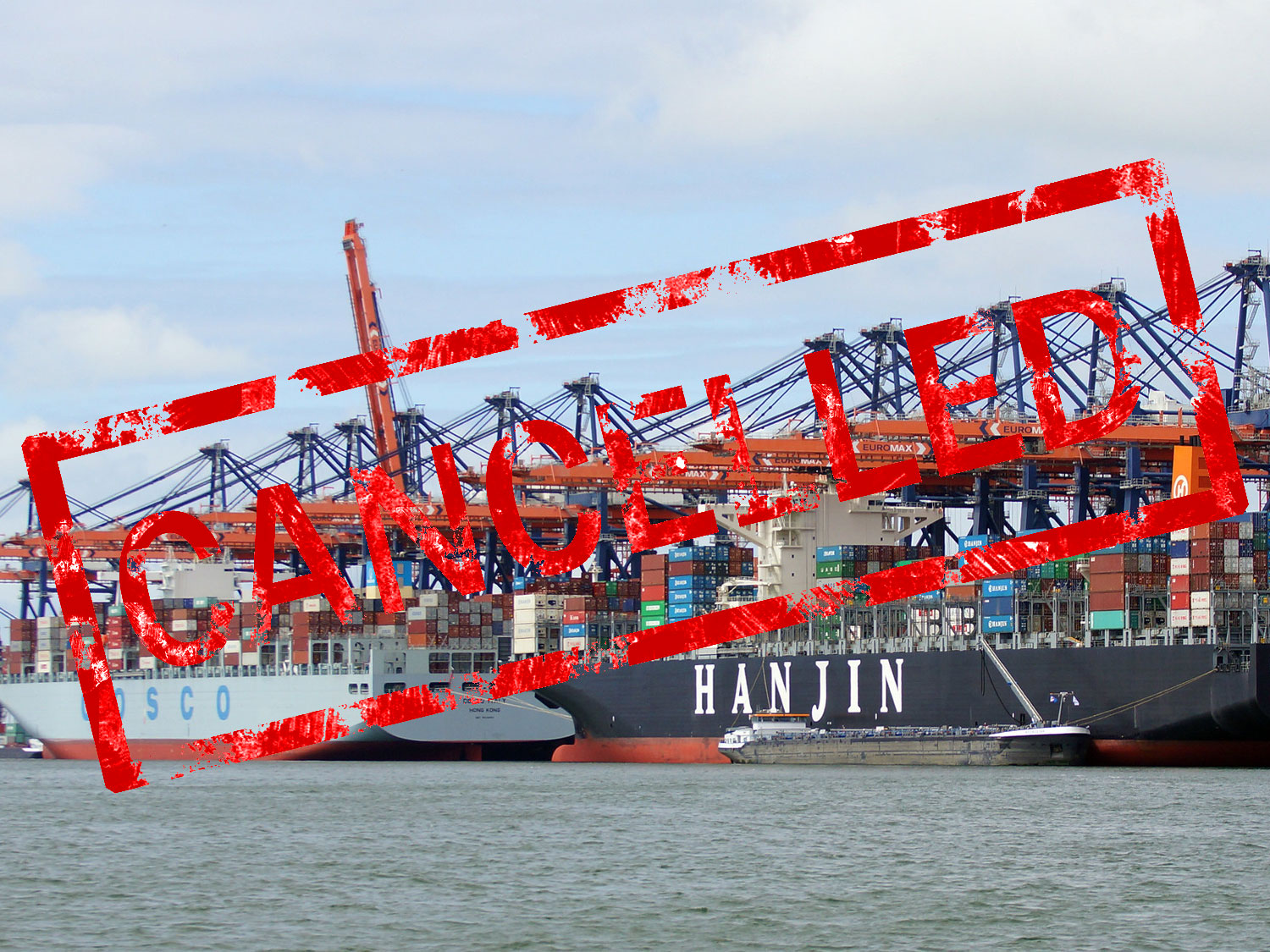 Asia Europe blank sailings announced