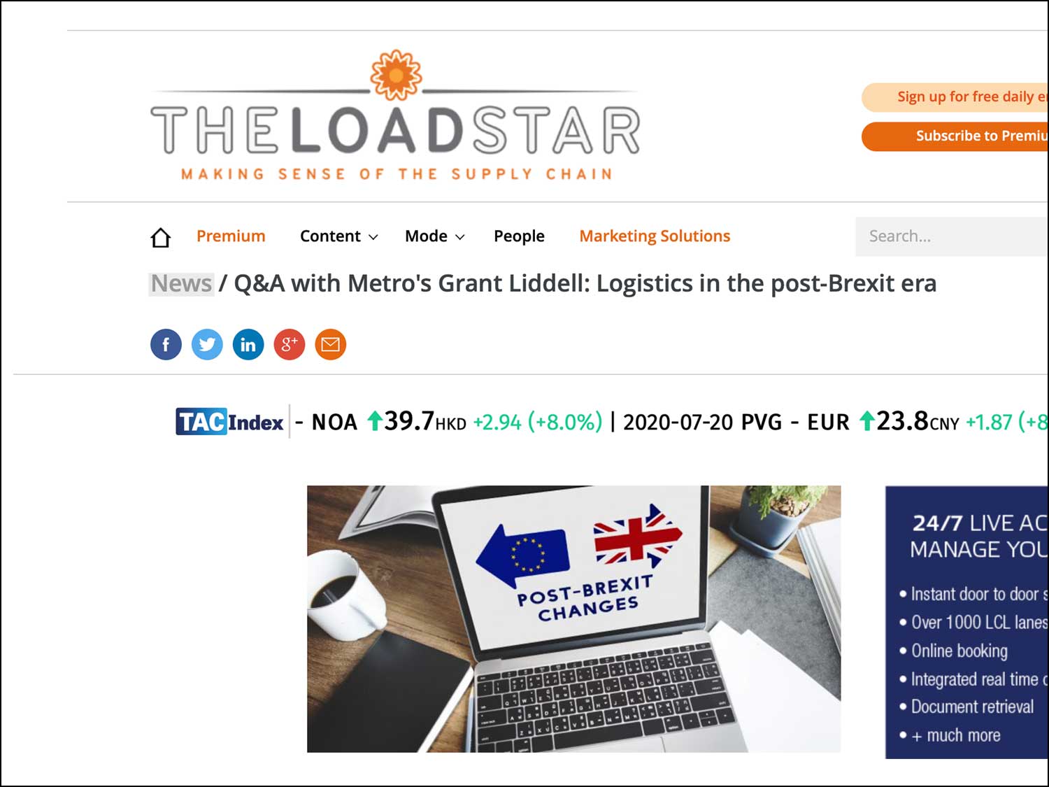 Loadstar GL interview 2